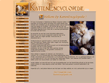 Tablet Screenshot of kattenencyclopedie.com